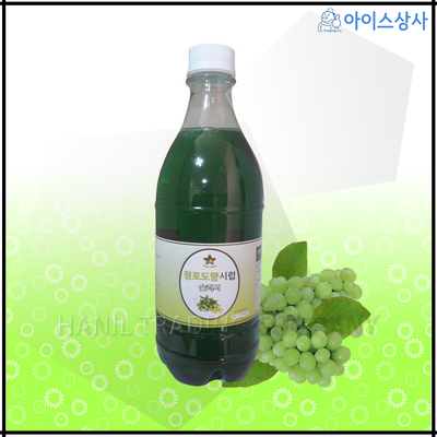 [별코리아] 슬러시시럽 청포도 / 1BOX[1kg*15EA]