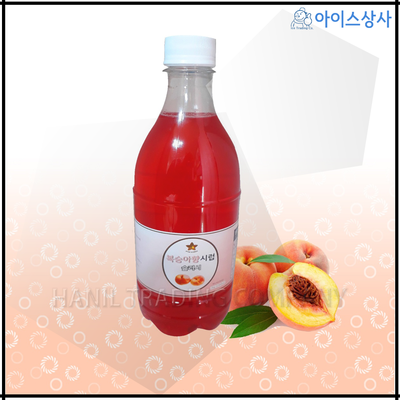 [별코리아] 슬러시시럽 복숭아 / 1BOX[1kg*15EA]
